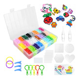 Juguete Kit Cuentas Niños Diy 24 Colores 4000 Beads