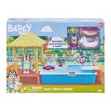 Bluey Playset Pileta Con Figura Y Accesorios 13065 Srj