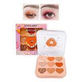 Paleta De Sombras De Ojos Brillo