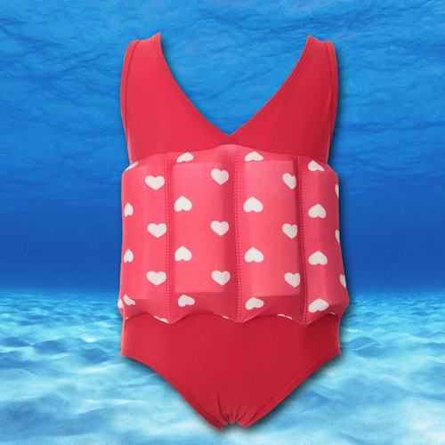 Traje Flotador K Para Bebés Y Niñas Pequeñas, Traje De Baño