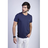 Polera Azul Houston Básica Ferouch Ss24