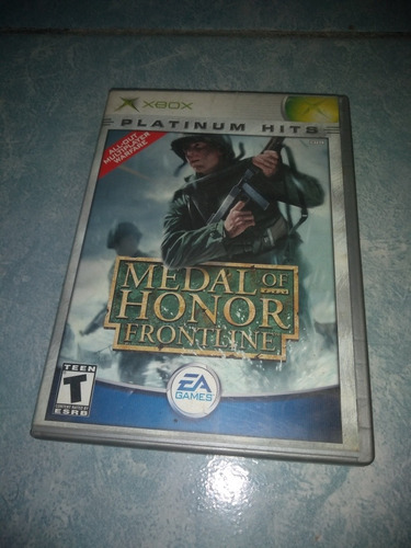 Xbox Clásico Video Juego Medal Of Honor Frontline Completo