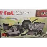 T-fal Easy Care, 20 Piezas Bateria De Cocina 100% Original. 