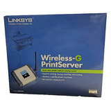 Cisco-linksys Wireless-g Wpsm54g 802.11g Servidor Impresión