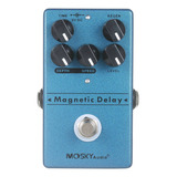 Pedal De Efeito Mosky Audio Magnetic Delay  Azul