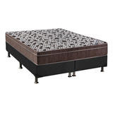 Conjunto Box-colchãoortobom Physical+cama Queen 158