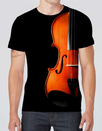 Camisa Camiseta Símbolo Musicais Notas Violino Piano 12