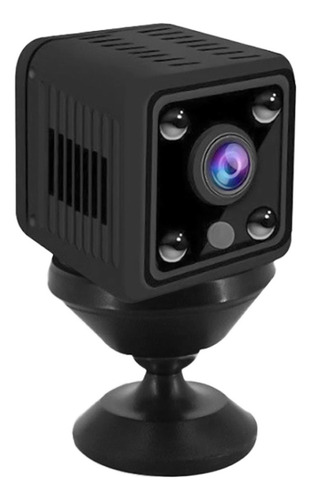 Câmera De Vídeo 1080p Hd 155°, Mini Filmadora Com Memória [u