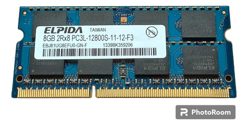 Memoria Ram 8gb Marca Elpida Ebj81ug8efu0-gn-f