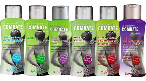 Gel Massageador Combate - Extra Forte - Sofisticatto 200g