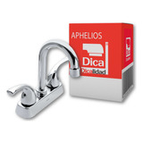 Llave Mezcladora 4  P/lavabo Tipo Bar Cuello Alto Dica 4053