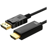 Cabo Displayport Hdmi Adaptador Dp Conversor Macho Full Hd