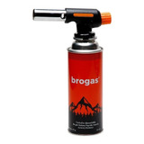 Soplete Brogas Electrico Repostero Soldador + 4 Gas Butano