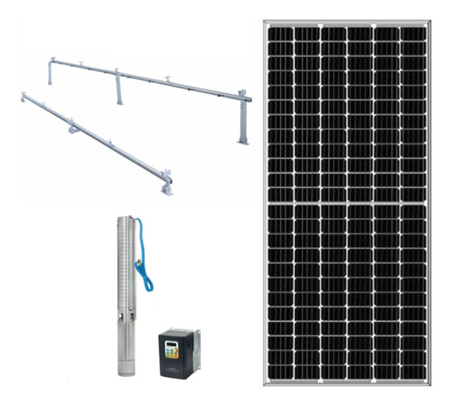 Kit Bombeo Solar Kolosal 3 Hp 110 Mts + 8 Paneles 545 Watt 