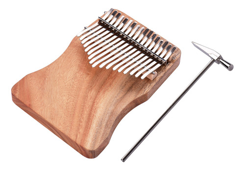 Piano Pulgar 17 Teclas.madera Alcanfor.funda.libro.p