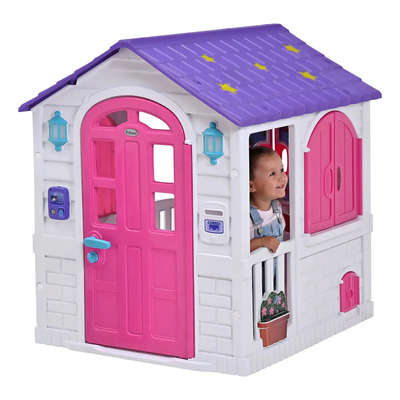 Casita Infantil Play House Prinsel 4080 Para Niños Color Rosa Girl | Envío gratis