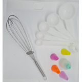 Set Kit De Reposteria Duyas Globo Coples Y Manga 13 Piezas