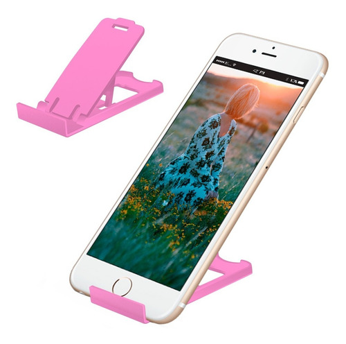 Soporte Base Plegable Para Celular Slim Holder De Escritorio