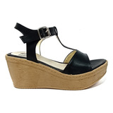 Sandalias De Mujer Taco Chino Super Comodas Zapatos Corcho