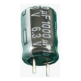 2x Capacitor Eletrolitico 1000uf/6,3v 105º 8x12mm Panasonic