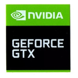 Sticker Nvidia Geforce Gtx Etiqueta Adhesiva Tarjeta Grafica