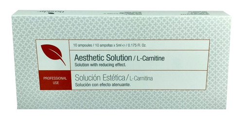 L-carnitina Sol. Anticelulitica - L a $1995