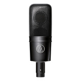 Microfone Estúdio Condensador At4040 Audio Technica Cor Preto