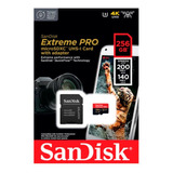 Cartão De Memória Sandisk Extreme Pro Micro Sd 256gb