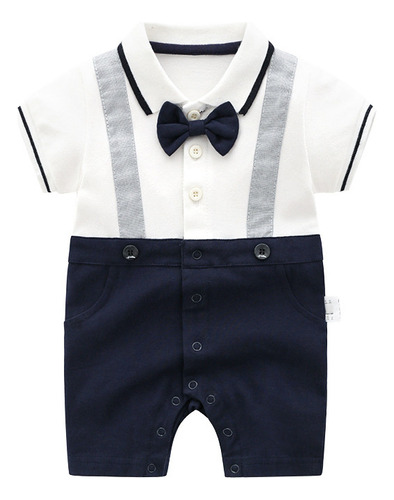 Jumpsuit De Caballero Para Bebé Niño, Nuevo Verano, Ropa Inf