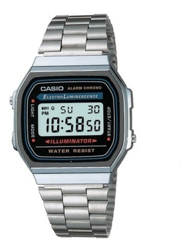 Reloj Hombre Casio A168wa Retro Digital / Lhua Store