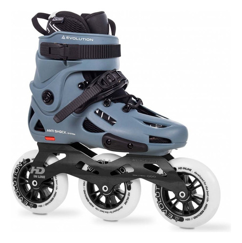 Patins Roller Hondar Evolution Profissional 110mm 85a Abec-9