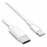 Cable Datos Usb C Lightning  Compatible iPhone iPad iPod 27w