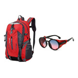 Mochila De Ciclismo De Montaña + Gafas De Sol