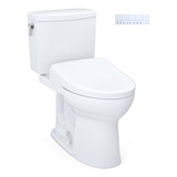 Toto® Washlet®+ Drake® Ii 1g® Inodoro Alargado De Dos Piezas