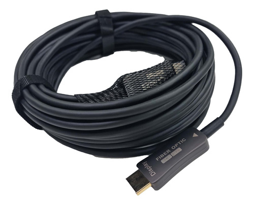 Cabo Hdmi 2.1v Ultra Hd Resolução 8k 20 Metros Fibra Ótica