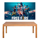 Painel Free Fire Festa Banner 150x100cm