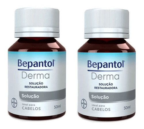 Kit Bepantol Solução Restauradora Com Dexpantenol Bayer 50ml