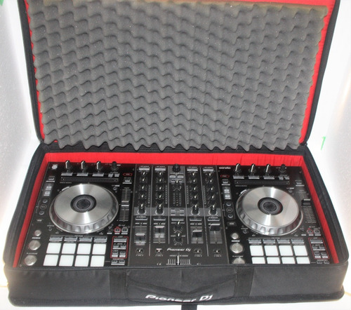 Controlador Pioneer Ddj Sx3 Negro ( Con Maleta) De 4 Canales