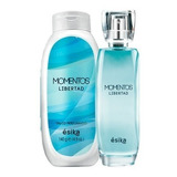 Perfume Momentos Libertad 50 Ml + Talco Perfumado Esika