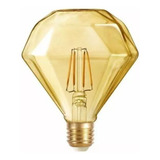 Ampolleta Led Vintage Diamante G95 8w (luz Cálida)