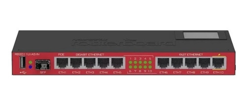 Roteador Mikrotik Router Board Rb2011uias-in 