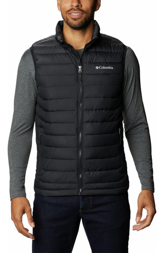 Parka Sin Mangas Powder Lite Vest Negro Hombre