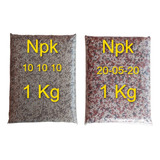 Kit Adubo Fertilizante Npk 10 10 10 + 20-05-20  1 Kg Cada