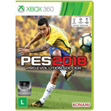 Pes 2018 Xbox 360 Usado Com Nota Fiscal Mídia Física