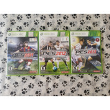 Pes 2011, 2012 & 2013 Originais Para Xbox 360