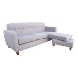 Sillon Sofa Esquinero Retro Nordico Placa Soft Antidesgarro