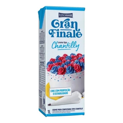 Creme Chantilly Fleischmann Gran Finale Caixa 1l | MercadoLivre