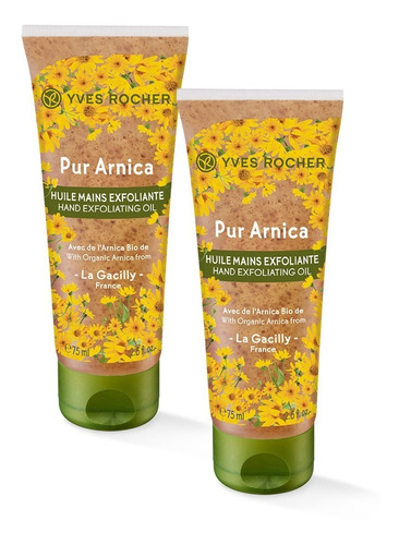 Pack 2 Aceites Exfoliante De Manos Pur Arnica Yves Rocher