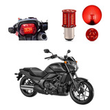 Lâmpada Led Freio 2polos 1157 Seq Strobo Moto Vtx1795cc 2006