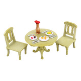 Muebles De Comedor Para Casa De Muñecas, Juguetes De Cocina